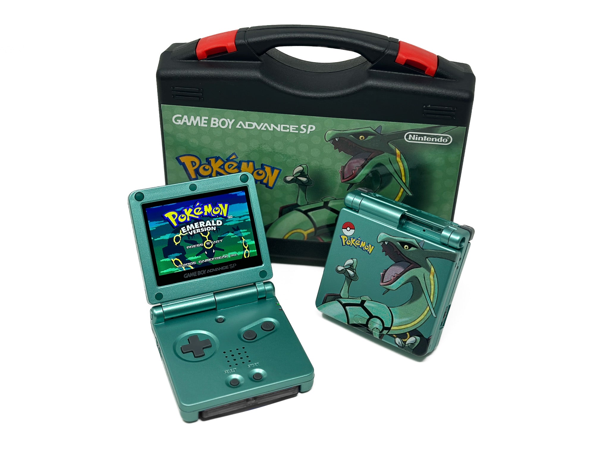 Game Boy Advance SP IPS Mod Console
